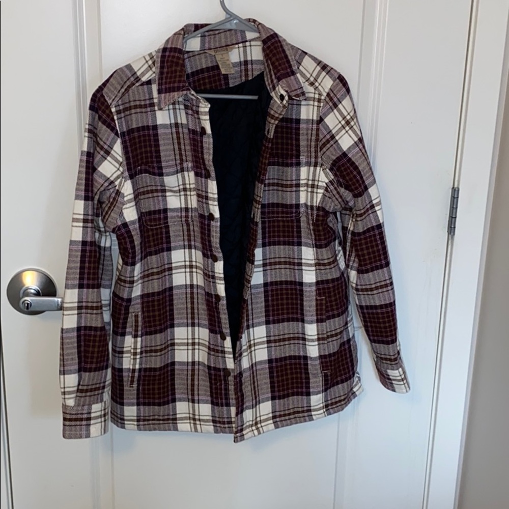 Duluth Trading Co Flannel Coat